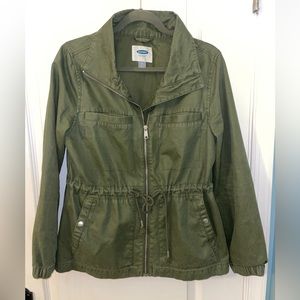 Forest Green medium weight Jacket. Size M